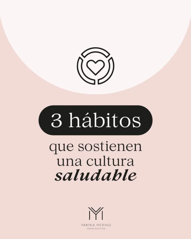 🌱 La cultura no se decreta, se construye.
Y lo que más la sostiene… son los pequeños hábitos cotidianos.

📌 En este carrusel te compartimos 3 prácticas simples que pueden transformar el clima de tu equipo.

💬 ¿Cuál de estos hábitos te gustaría incorporar esta semana?